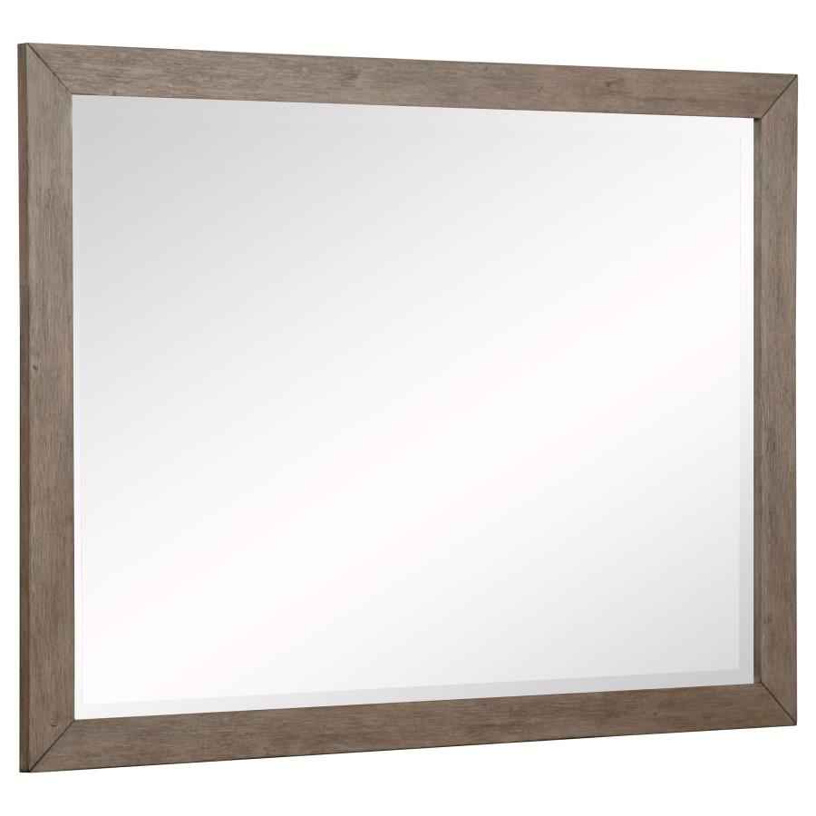 Kenora Dresser Mirror Barley Brown