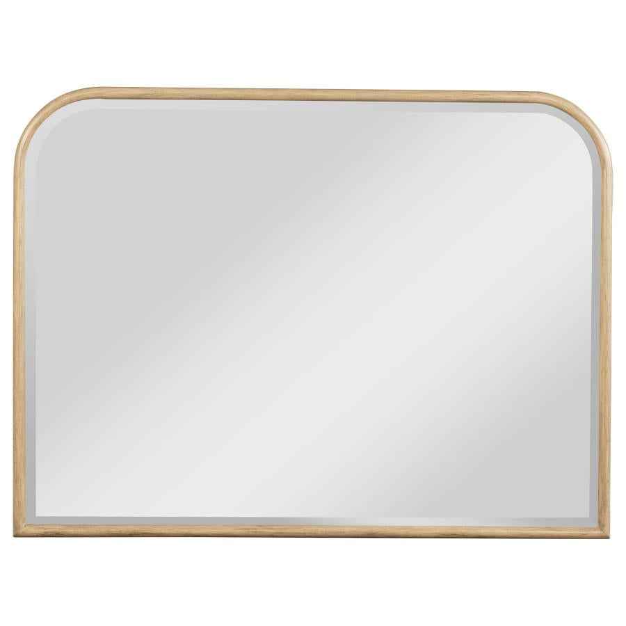 Kailani Dresser Mirror Beige Oak - Home & Sleep Outlet