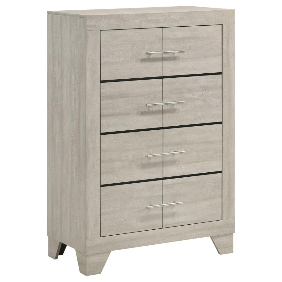 Trenton 5-piece Queen Bedroom Set Rustic Cream - Home & Sleep Outlet