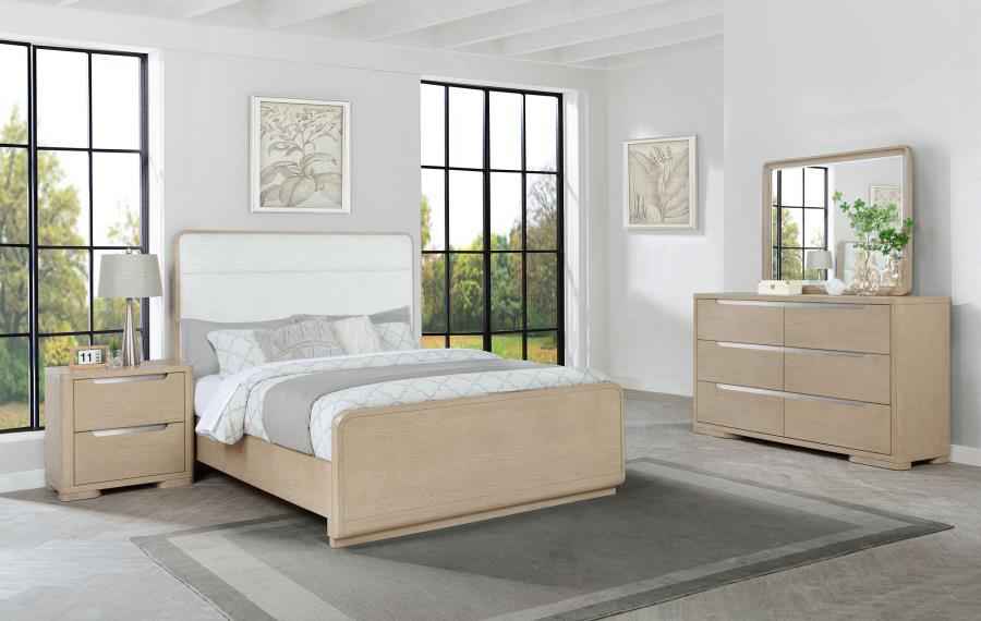 Ladera 4-piece Eastern King Bedroom Set Light Elm - Home & Sleep Outlet