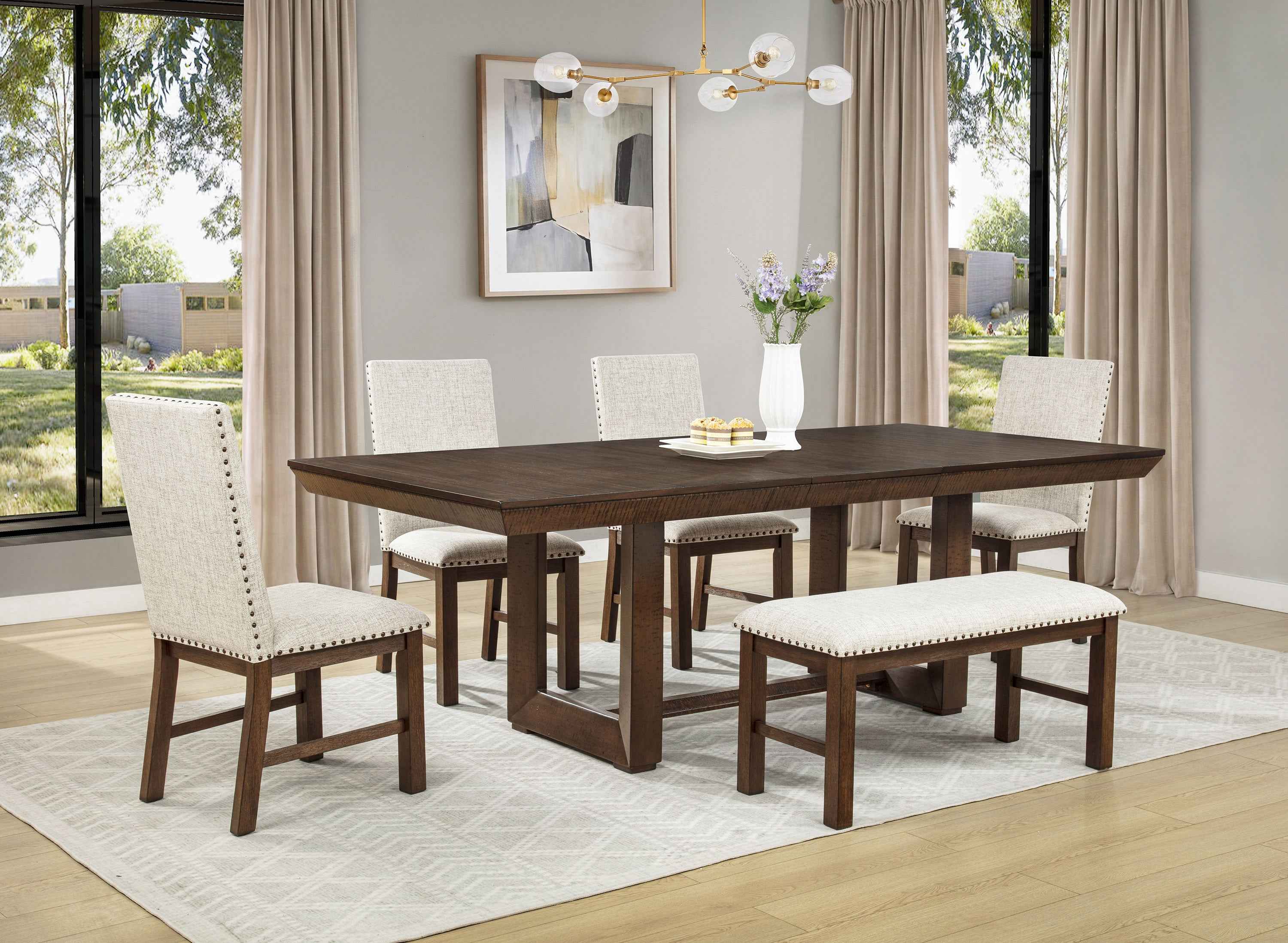 DOMINGO 2272-6P (6-Piece Dining Set)