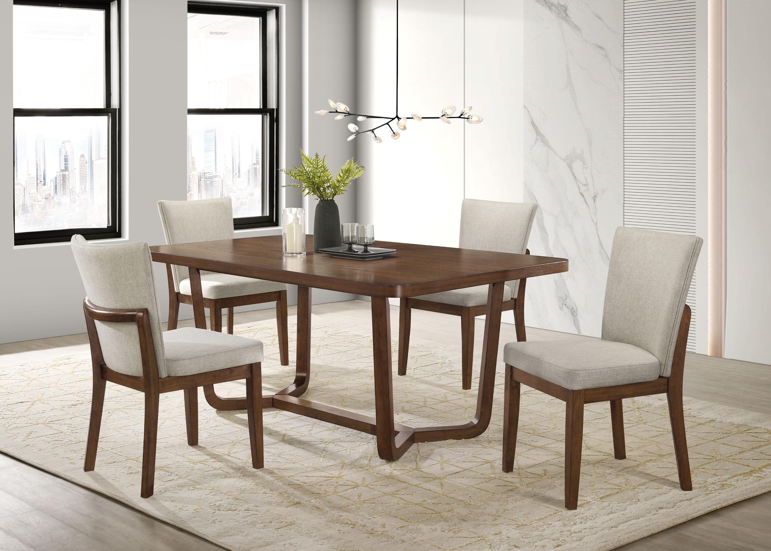 SALERNO 2311-6P (6-Piece Dining Set)