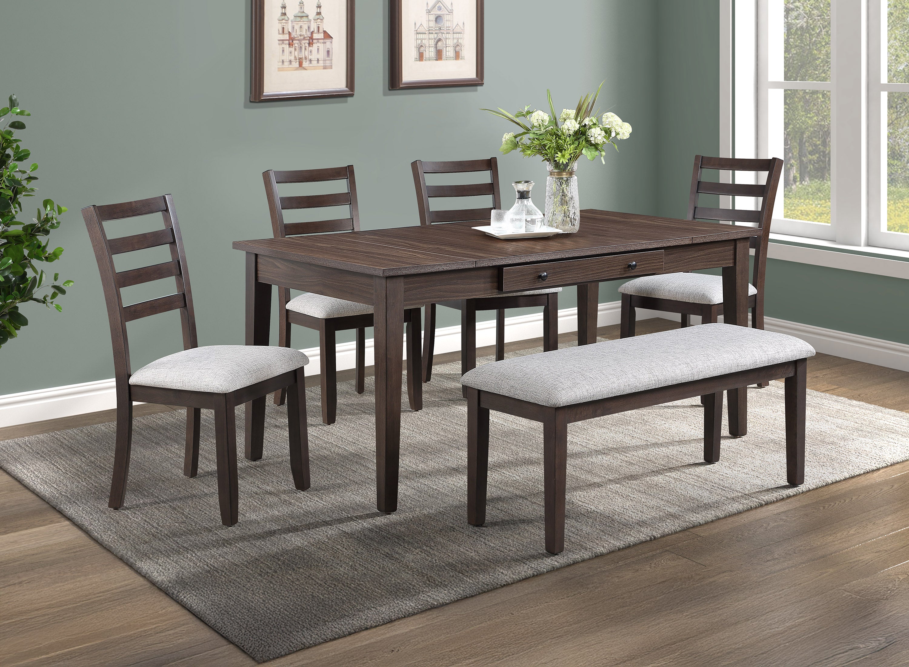 WAGNER 2326-6P (6-Piece Dining Set)
