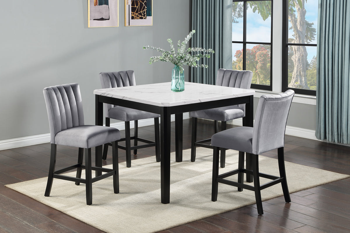 PASCAL 2724-6P (6-Piece Counter Dining Set)