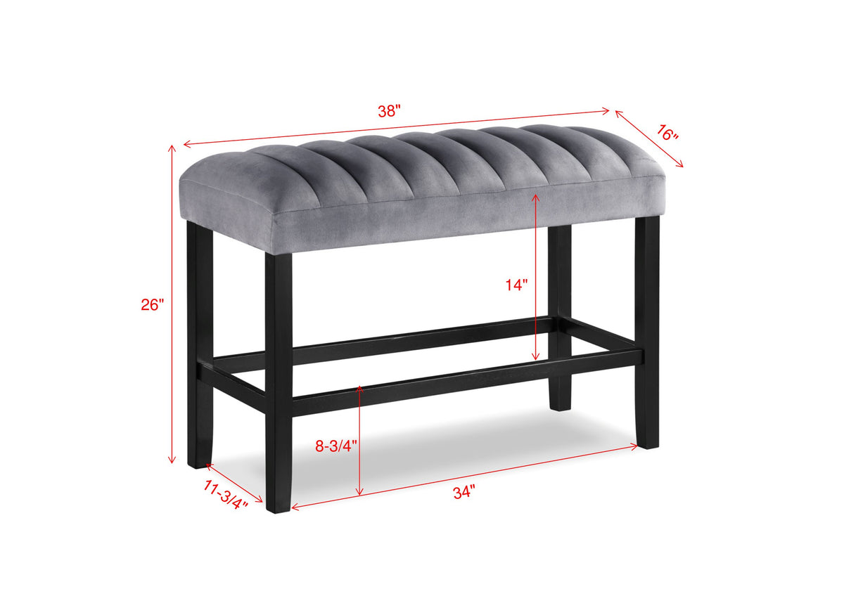 PASCAL 2724-6P (6-Piece Counter Dining Set)