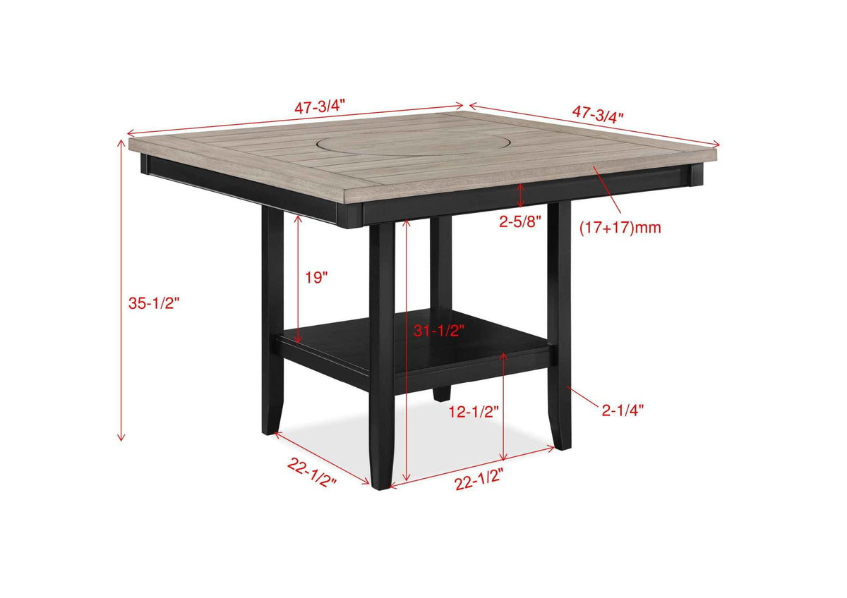 FULTON 2727LG-6P (6-Piece Counter Dining Set)