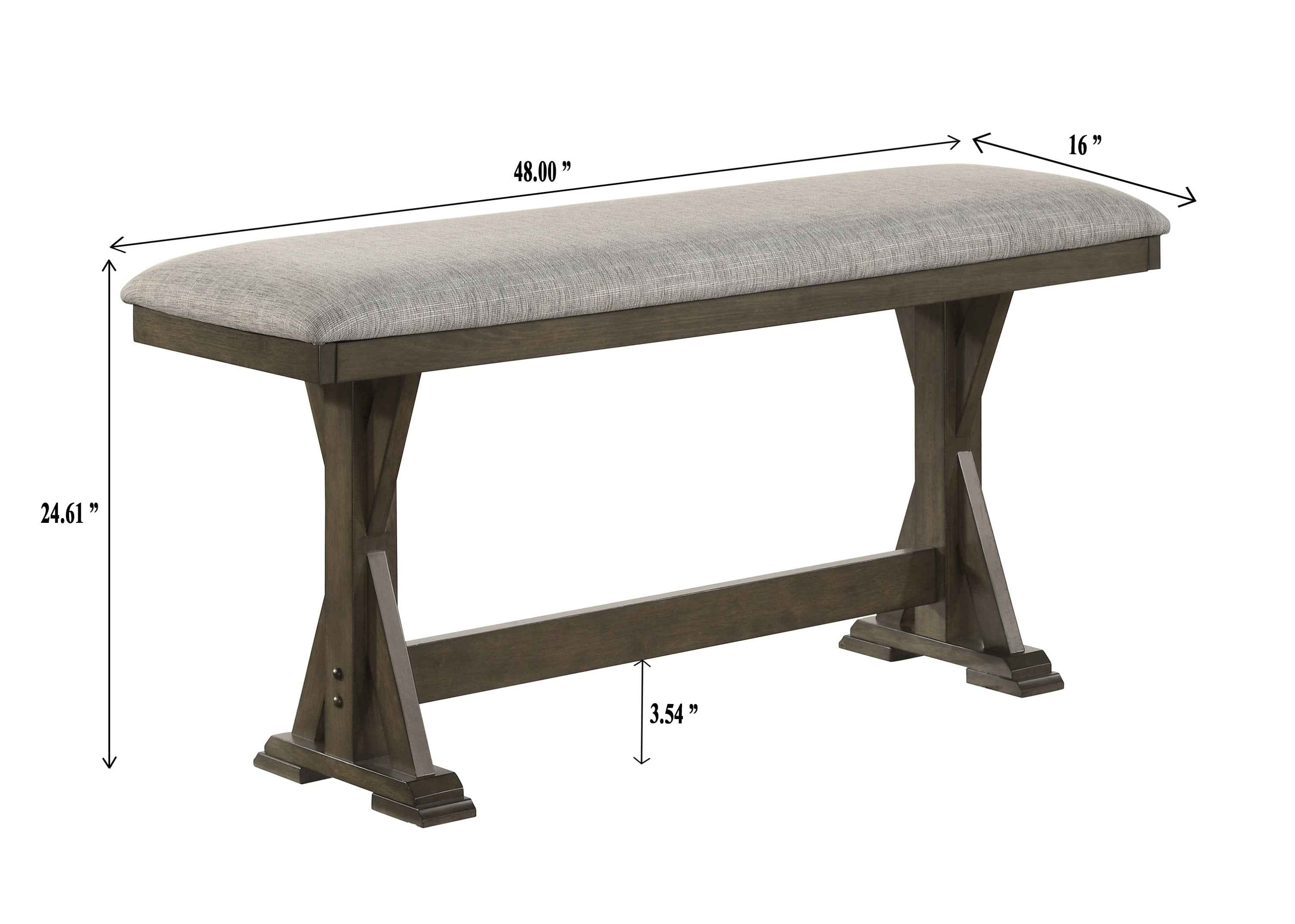 LLOYD 2837-6P (7-Piece Counter Dining Set)