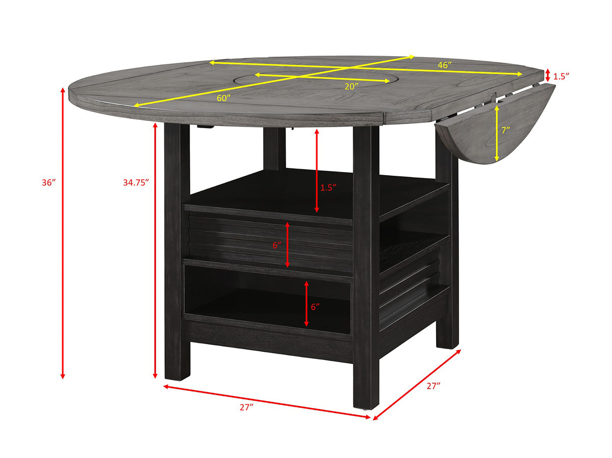 CLINE 2850LG-T (2-Piece Counter Dining Set)