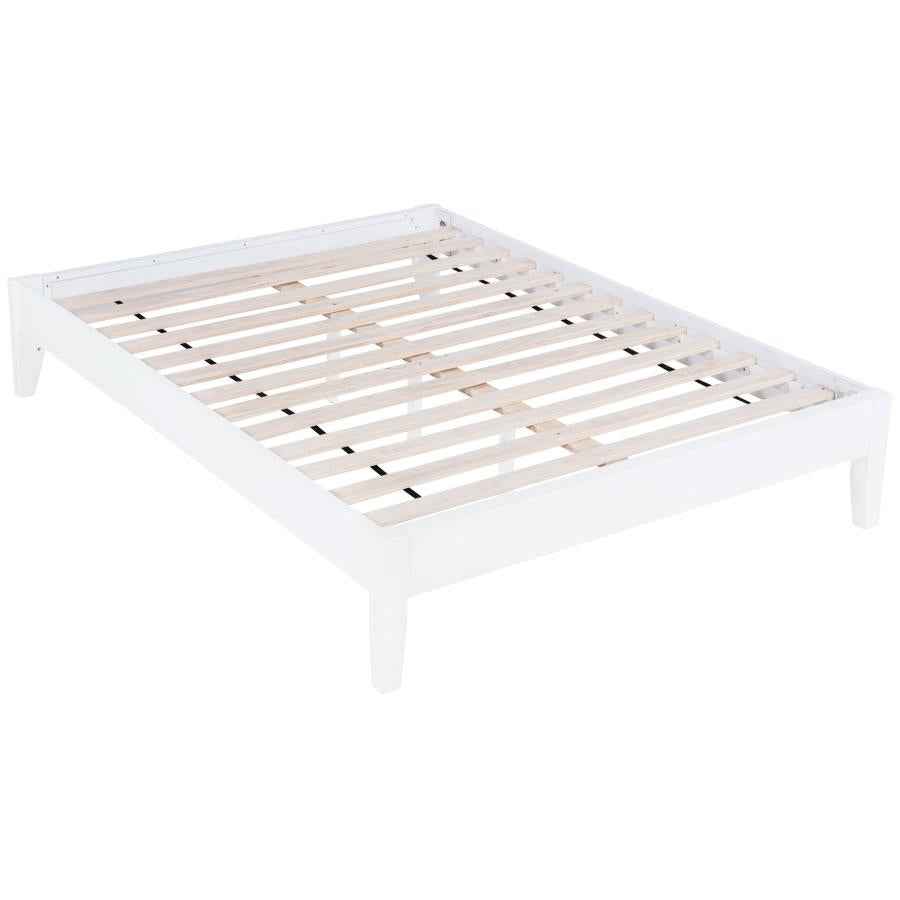Hounslow Full Universal Platform Bed White - Home & Sleep Outlet