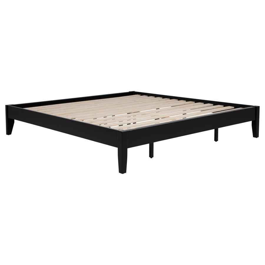Hounslow California King Universal Platform Bed Black - Home & Sleep Outlet