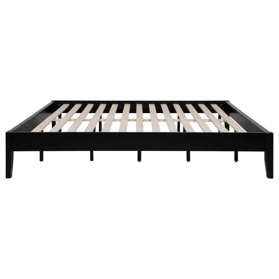 Hounslow California King Universal Platform Bed Black - Home & Sleep Outlet