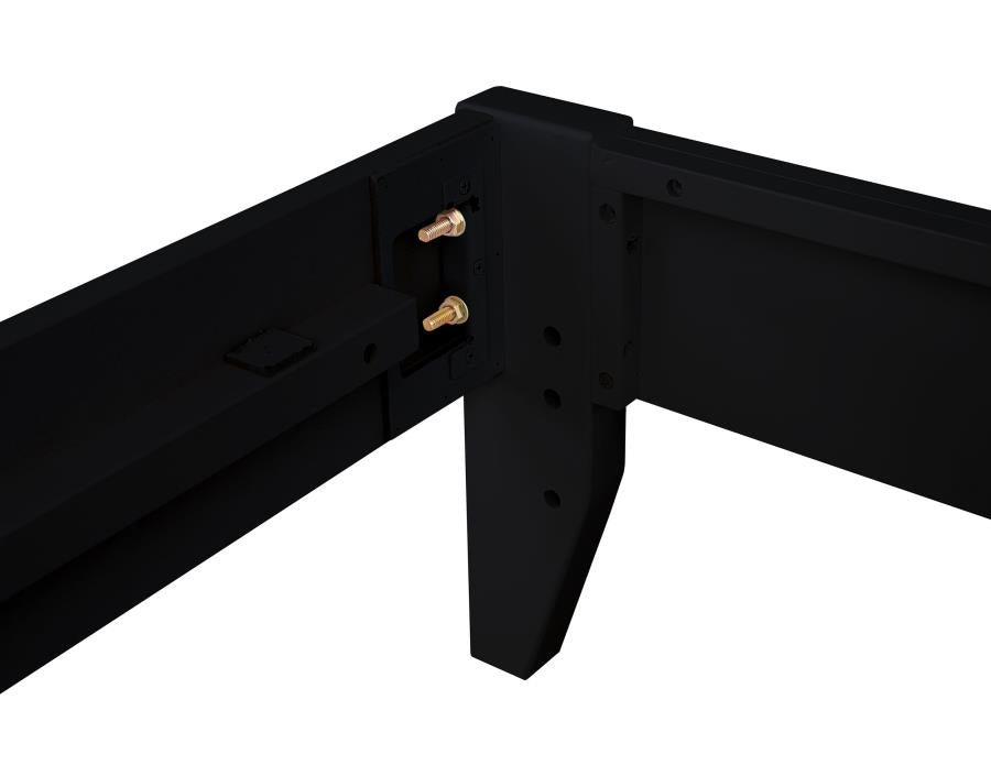 Hounslow California King Universal Platform Bed Black - Home & Sleep Outlet