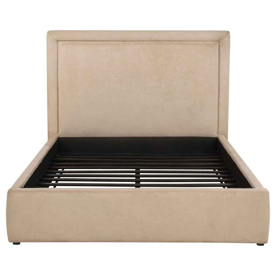 Lawson 54-inch Upholstered Eastern King Platform Bed Saddle