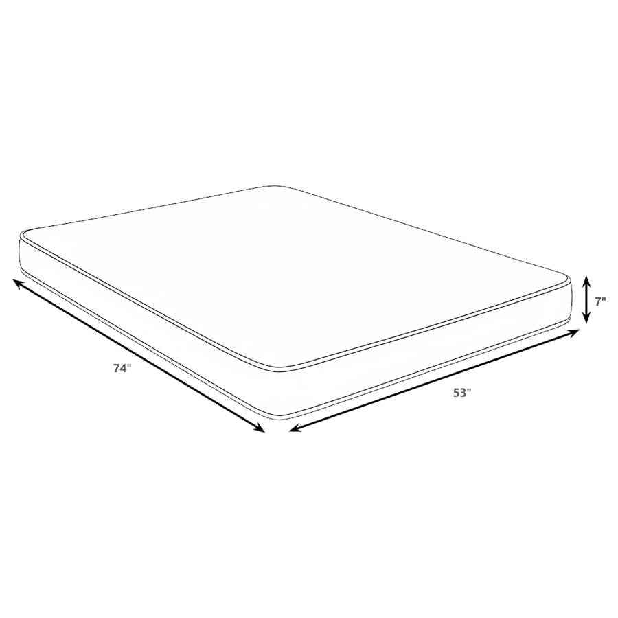 Kenyon 7-inch Full Bamboo Cover Firm Foam Mattress