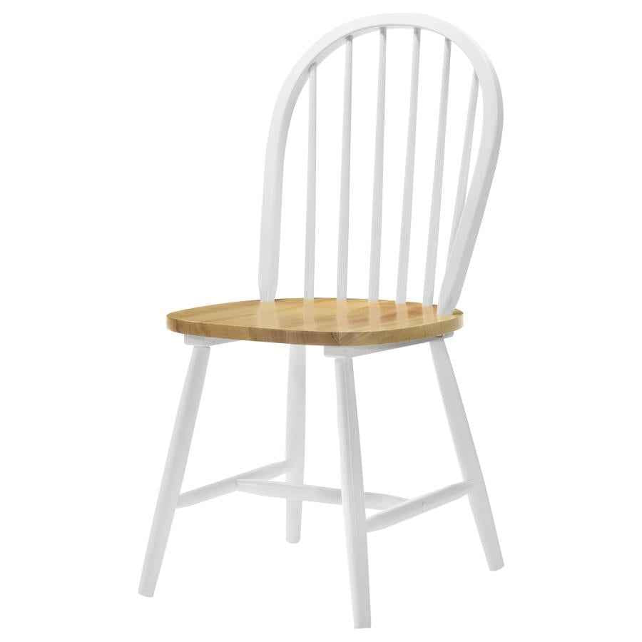Cinder Wood Dining Side Chair White (Set of 4) - Home & Sleep Outlet