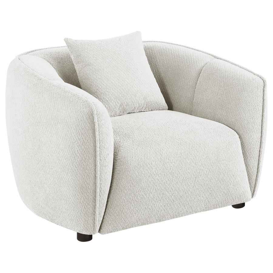 Aleisha Fabric Upholstered Accent Chair Sand