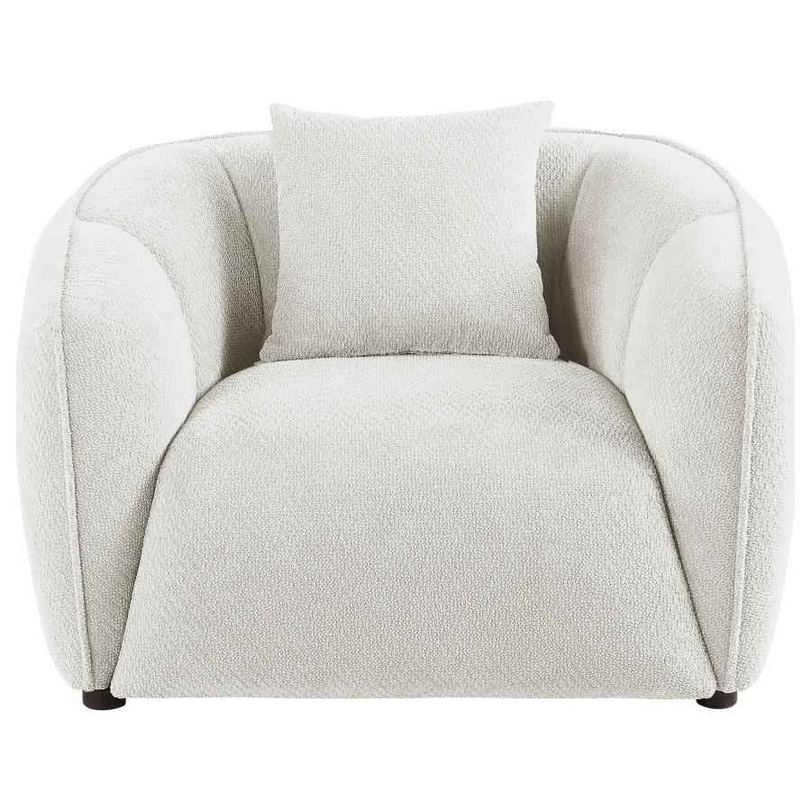 Aleisha Fabric Upholstered Accent Chair Sand