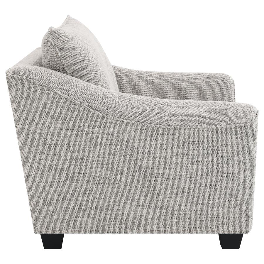 Tomkins 3-piece Boucle Upholstered Sofa Set Light Grey - Home & Sleep Outlet
