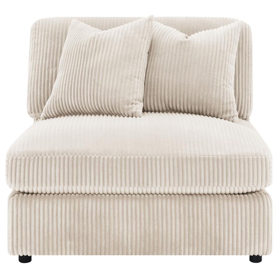 Blaine Upholstered Reversible Chaise Sectional Sofa Sand - Home & Sleep Outlet
