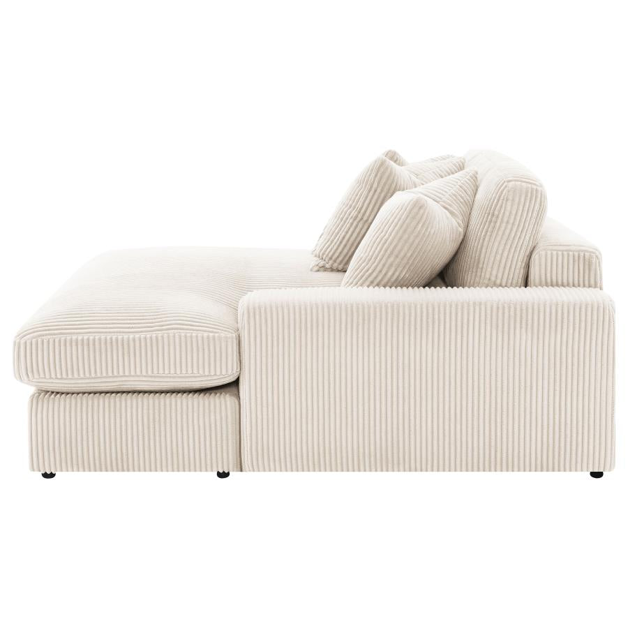 Blaine Upholstered Reversible Chaise Sectional Sofa Sand - Home & Sleep Outlet