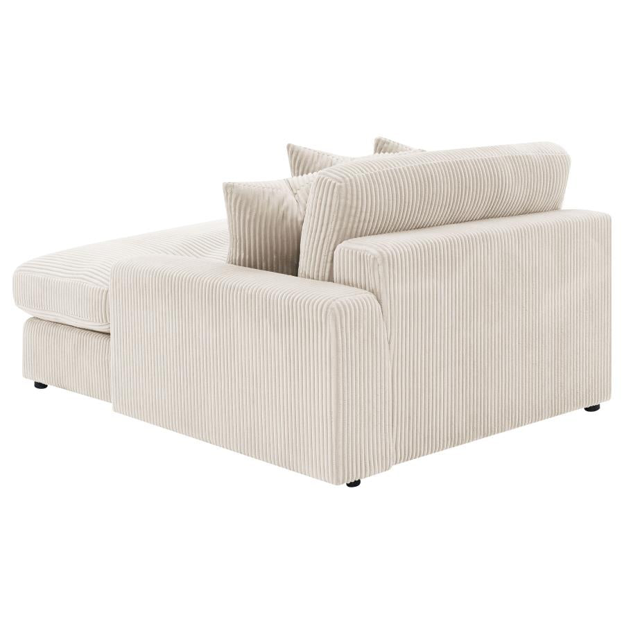 Blaine Upholstered Reversible Chaise Sectional Sofa Sand - Home & Sleep Outlet