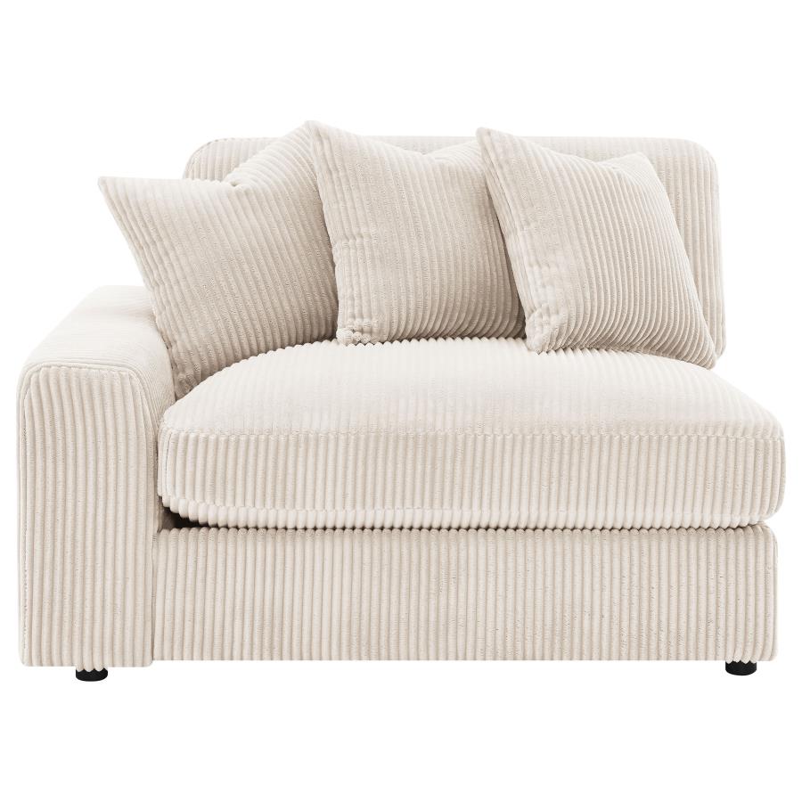 Blaine Upholstered Reversible Chaise Sectional Sofa Sand - Home & Sleep Outlet