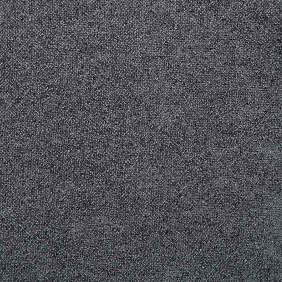 Octavia Upholstered Rectangular Ottoman Charcoal Grey