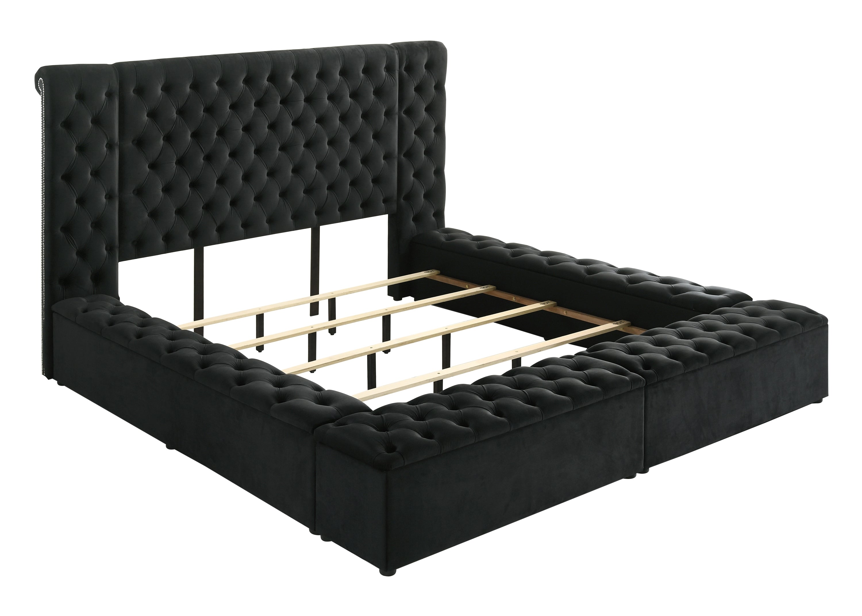 LILIANA 5203BK (7-Piece Bed Set)