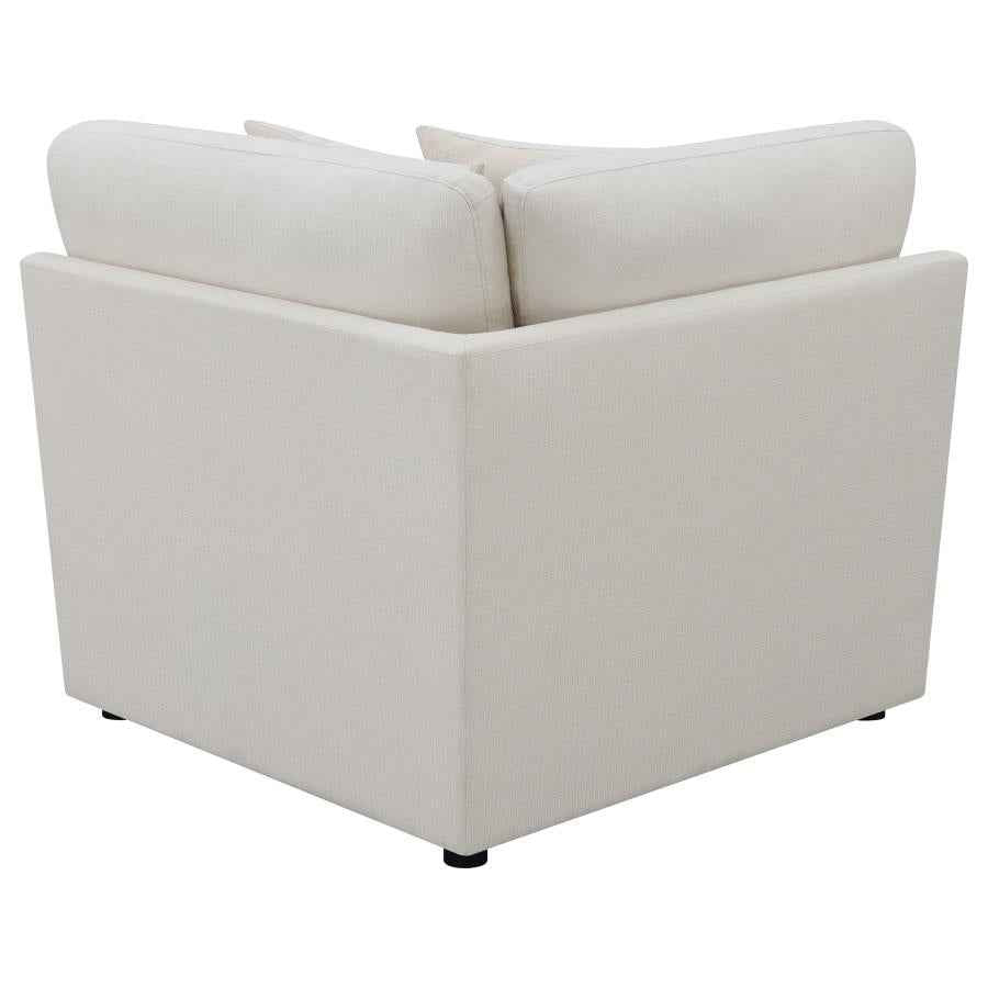 Hobson Upholstered Corner Ivory