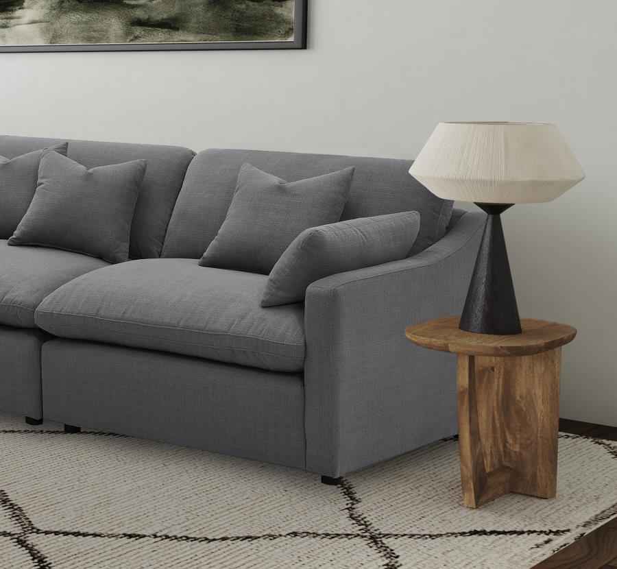 Hobson Upholstered RAF Chair Charcoal