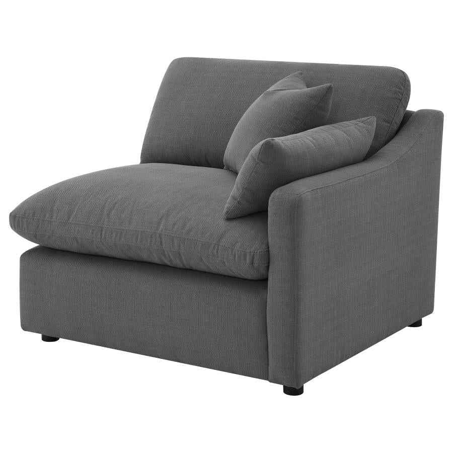 Hobson Upholstered RAF Chair Charcoal