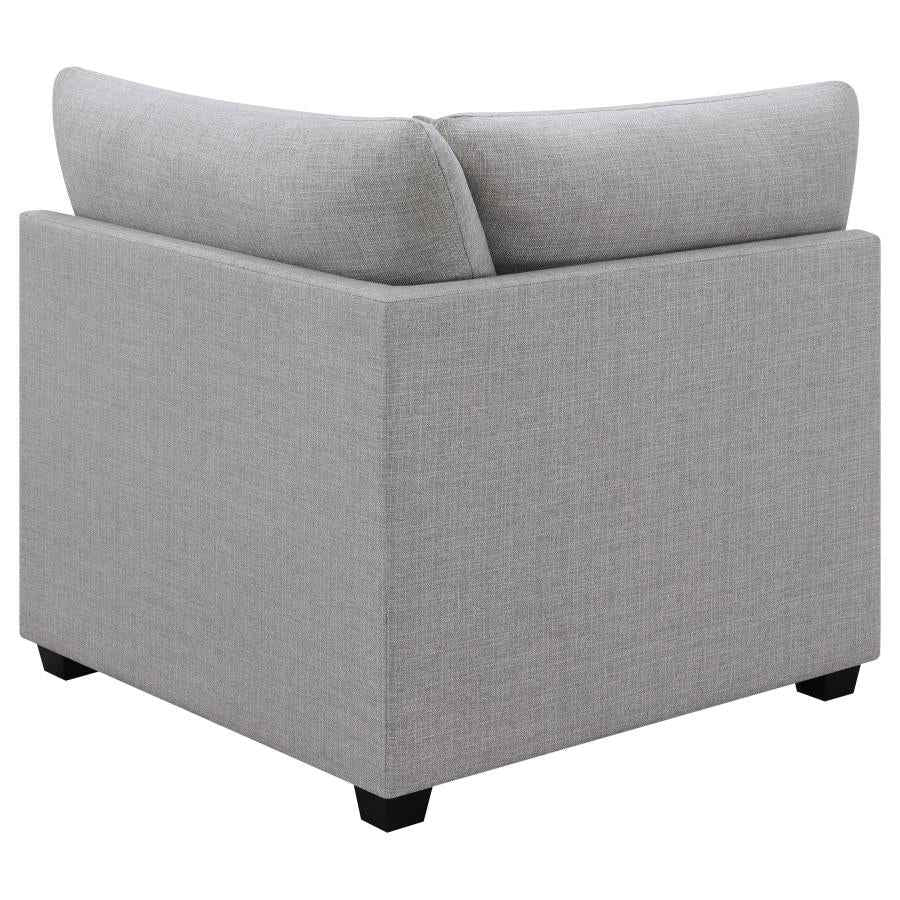 Cambria Upholstered Corner Grey