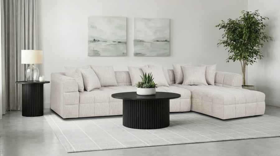 Amara 3-Piece Upholstered Sectional Sofa