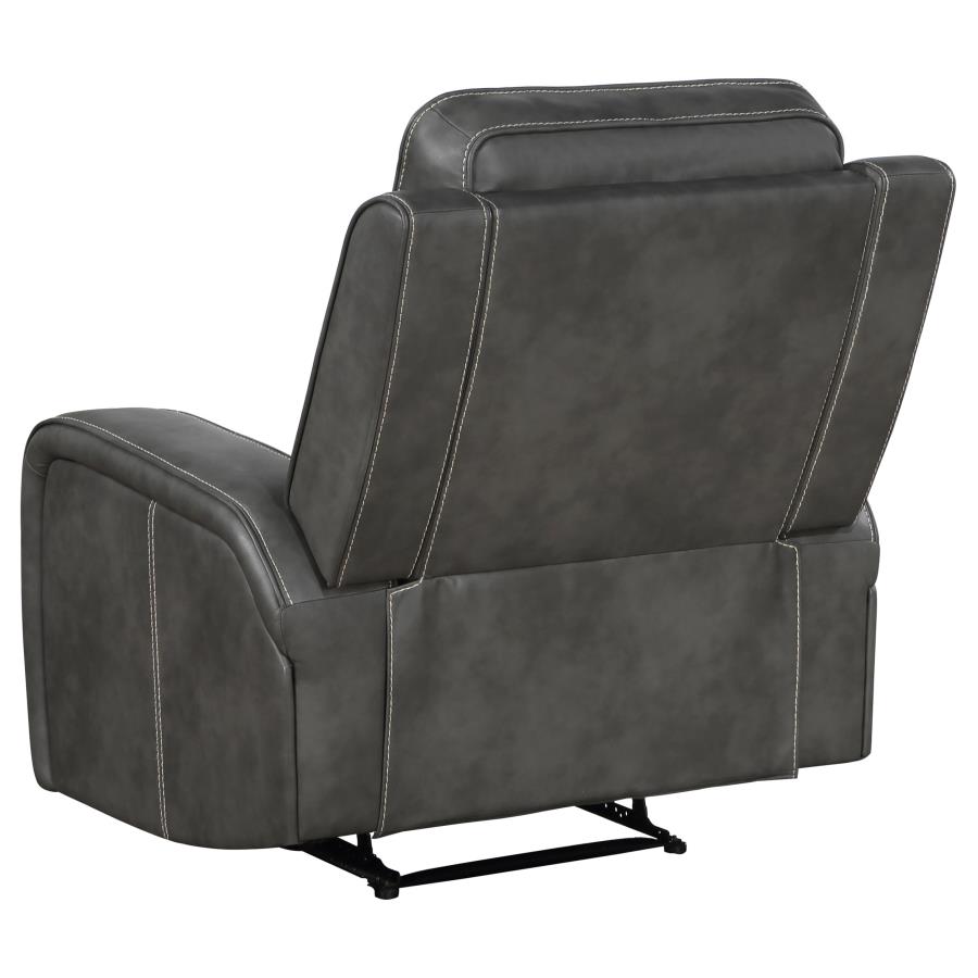 Raelynn 3-piece Upholstered Reclining Sofa Set Grey - Home & Sleep Outlet