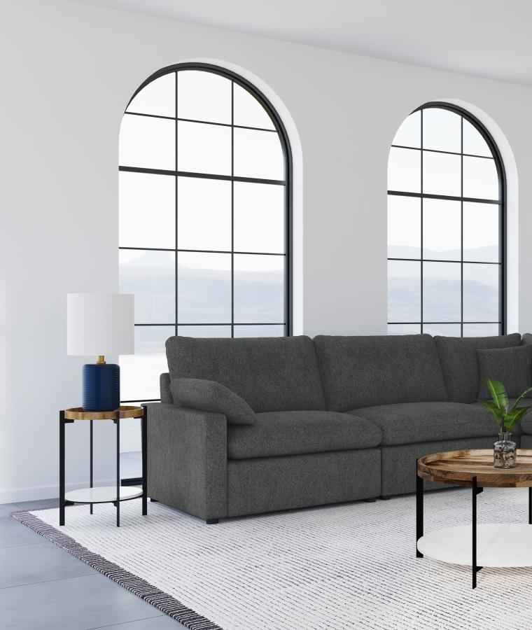 Collins Modular LAF Power Recliner Dark Grey