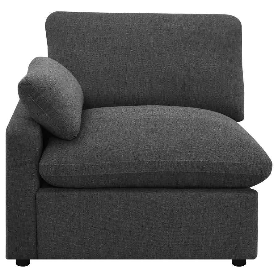 Collins Modular LAF Power Recliner Dark Grey