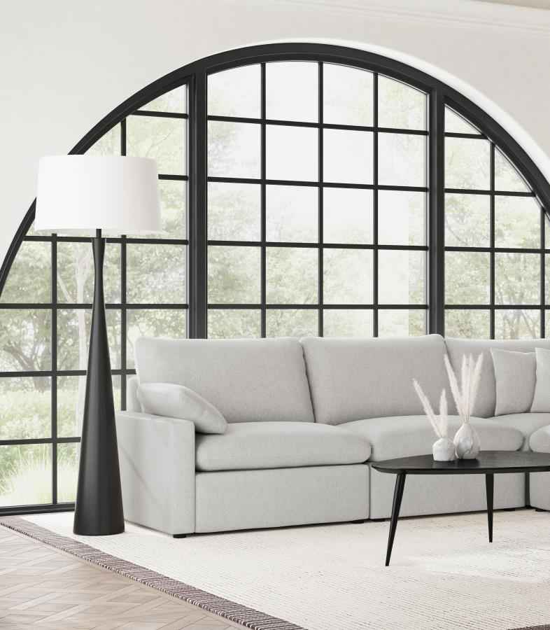 Collins Modular Power Armless Recliner Grey