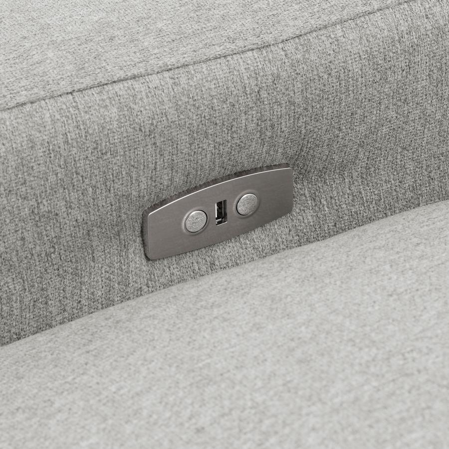 Collins Modular LAF Power Recliner Grey