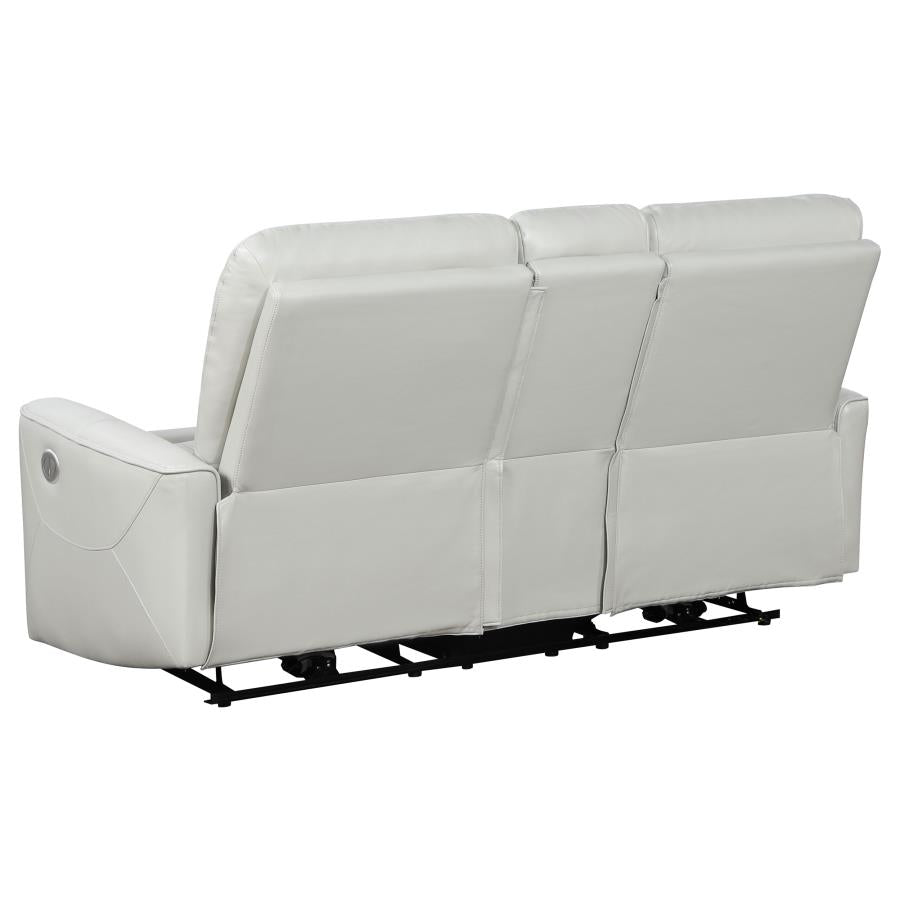 Greenfield 3-piece Power Reclining Sofa Set Dove Grey