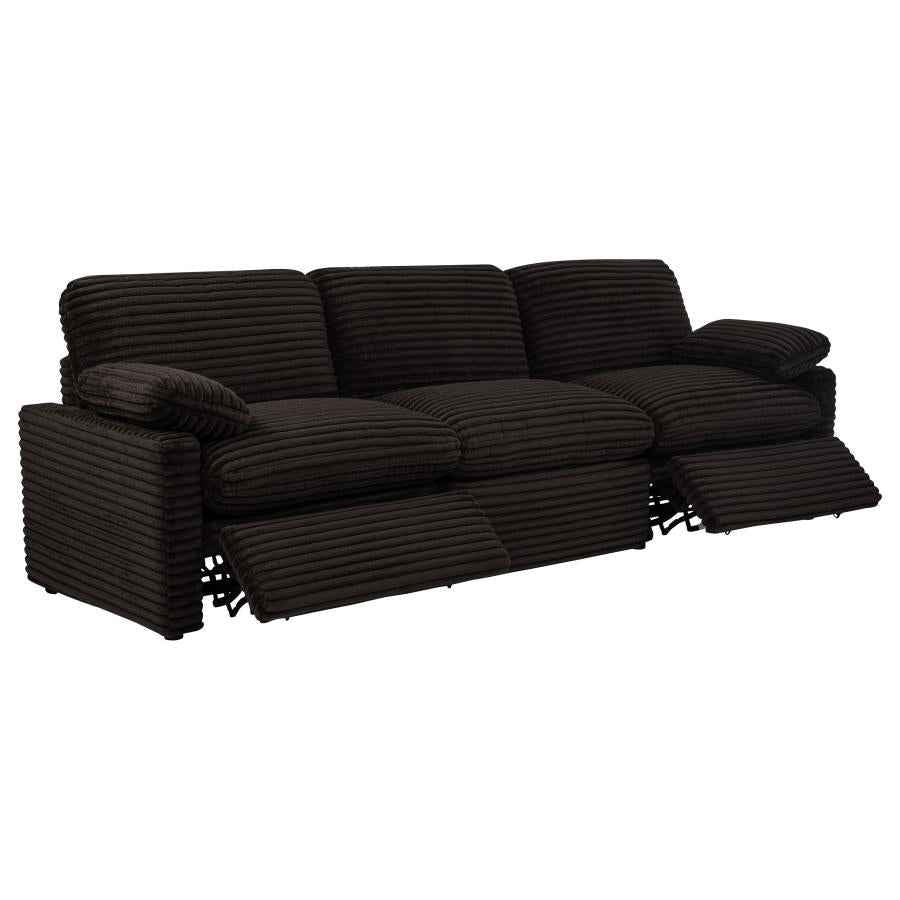 Collins Modular Power Sofa Chocolate Brown