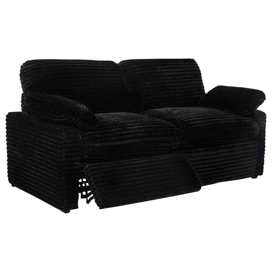 Collins Modular Power Loveseat Black