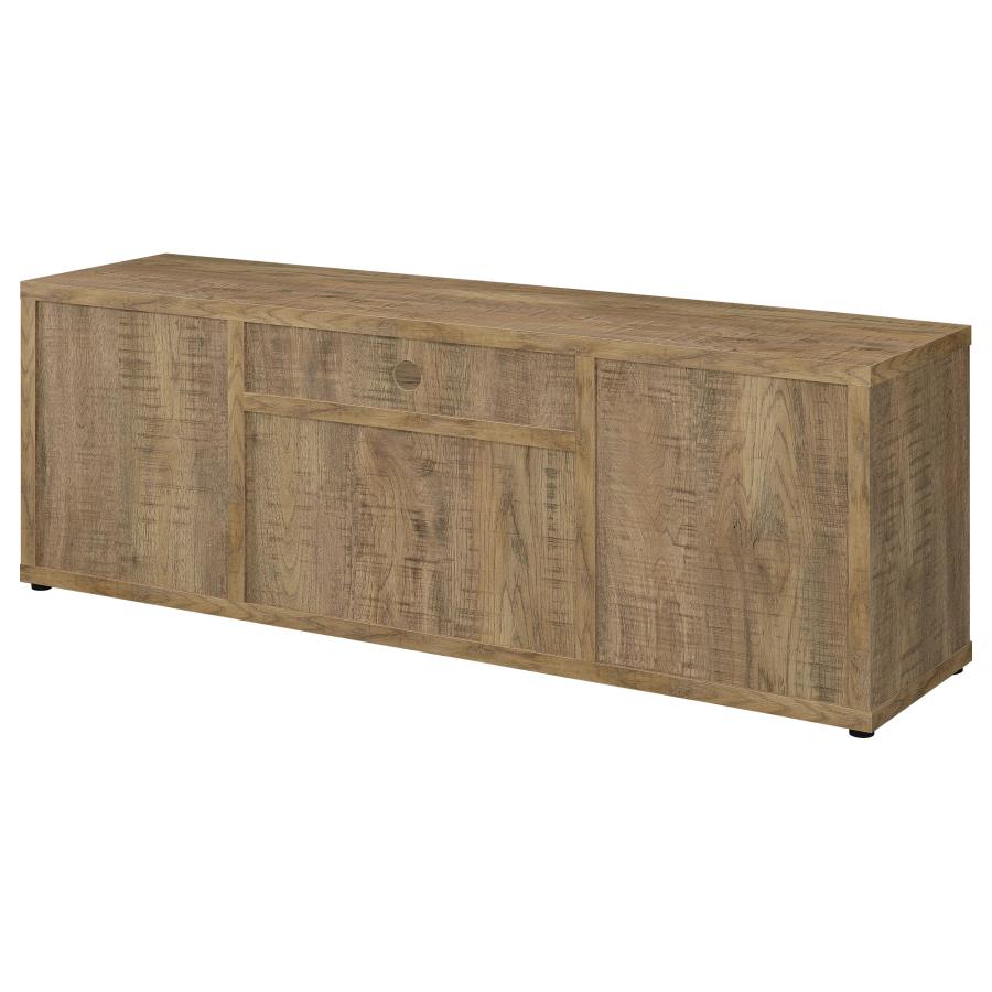 Tabby 4-door Engineered Wood 60-inch TV Stand Mango - Home & Sleep Outlet