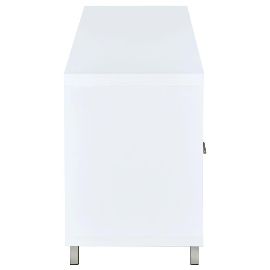 Casey 2-drawer Engineered Wood 60-inch TV Stand White - Home & Sleep Outlet