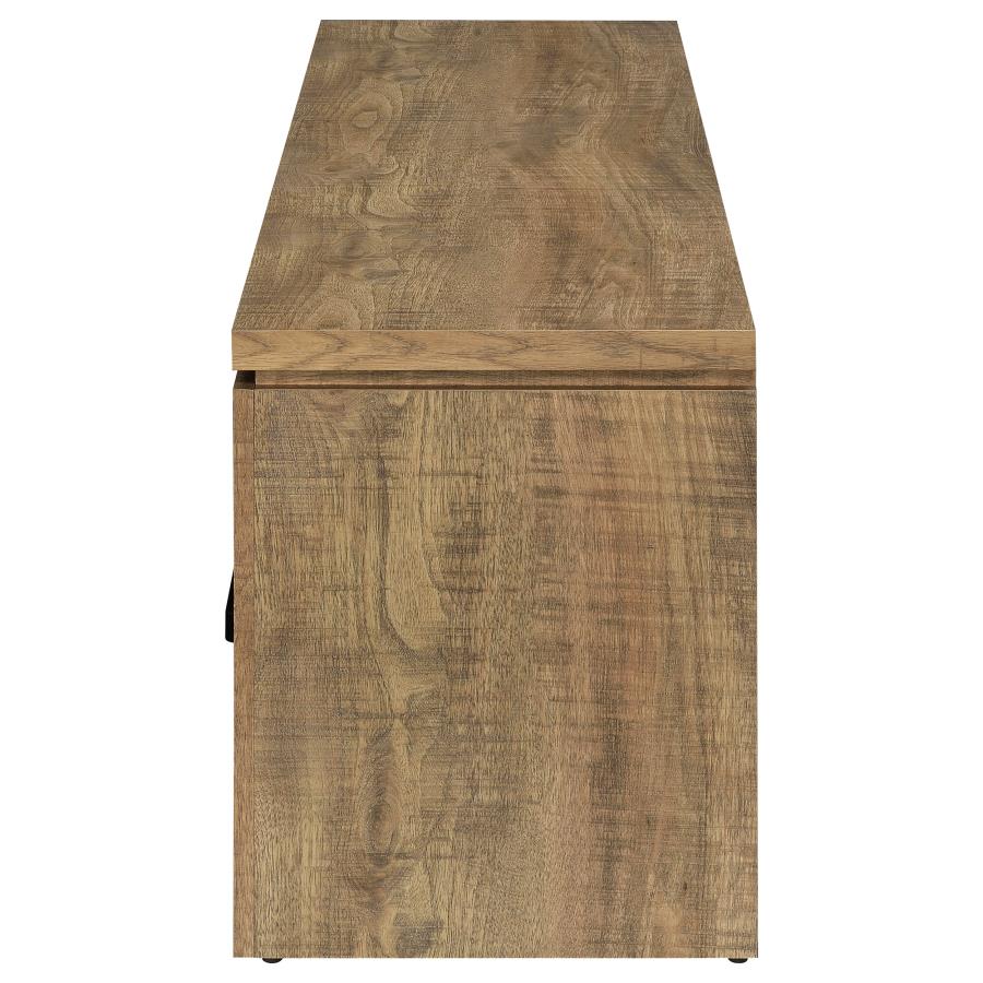 Elkton 2-drawer Engineered Wood 59-inch TV Stand Mango - Home & Sleep Outlet