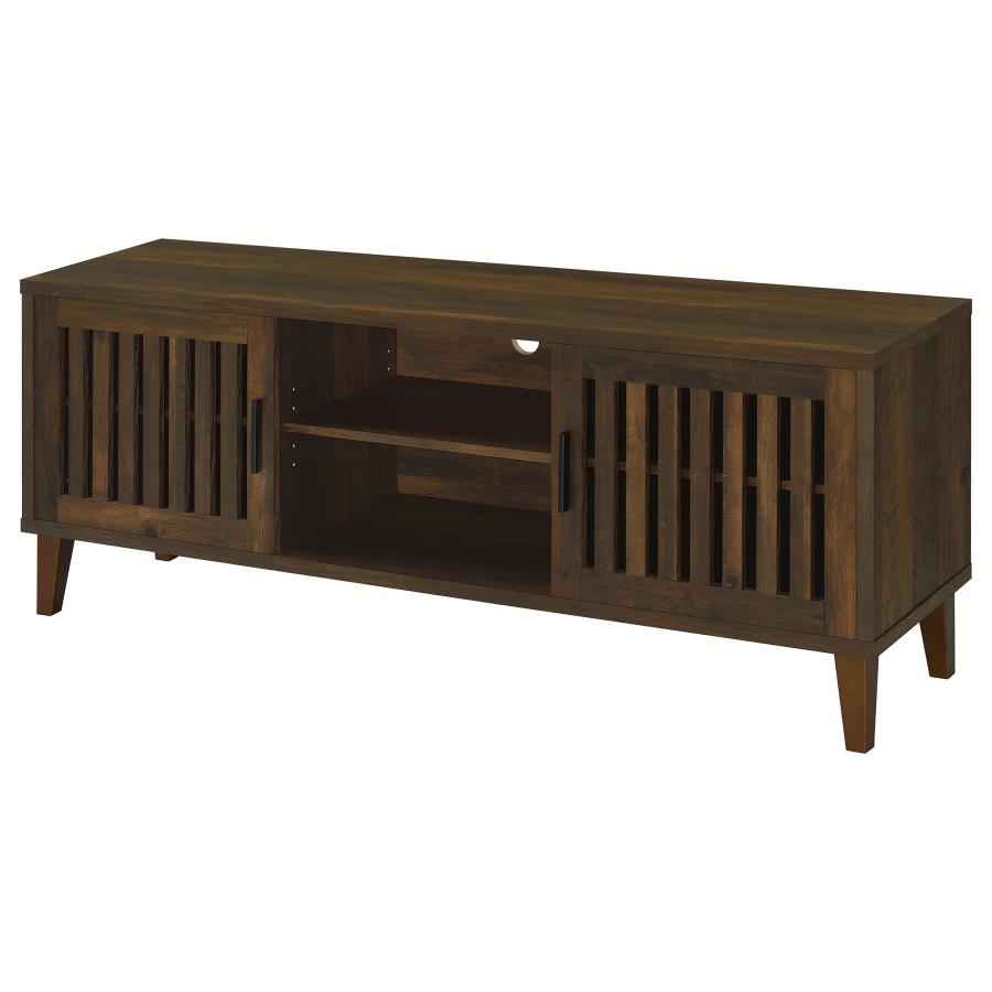 Sedona 2-door Engineered Wood 60-inch TV Stand Dark Pine - Home & Sleep Outlet