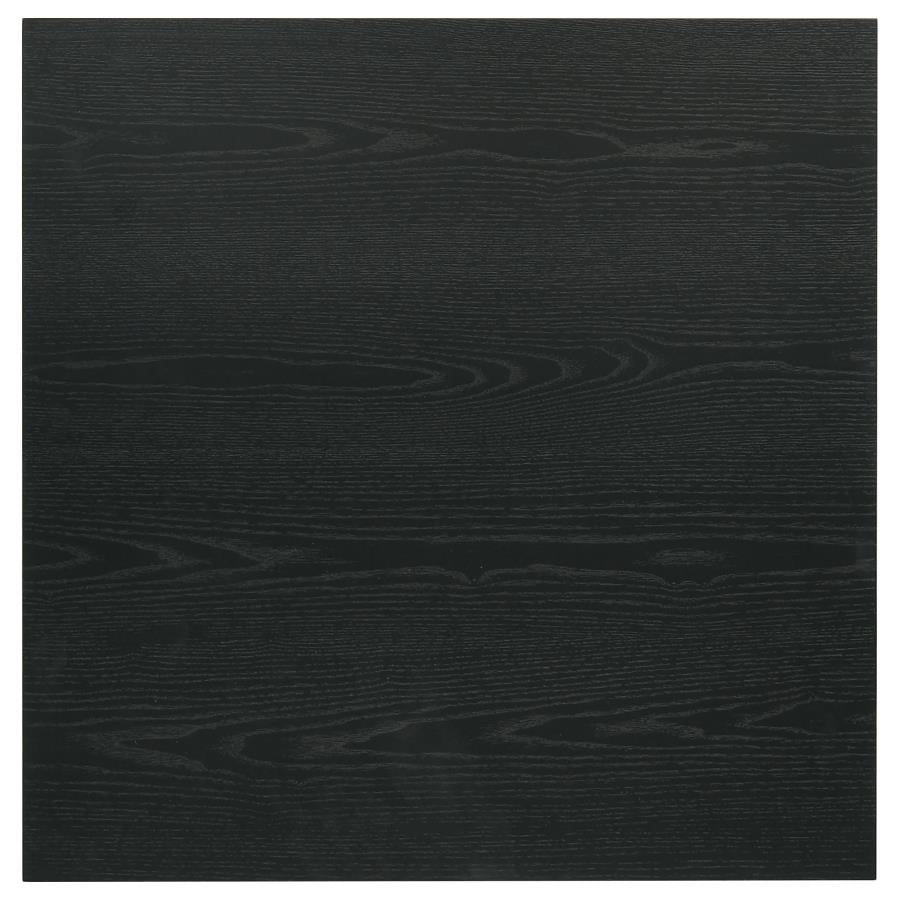 Decker Square Occasional Side End Table Black