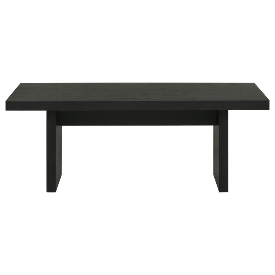 Decker 2-piece Coffee and End Table Set Black