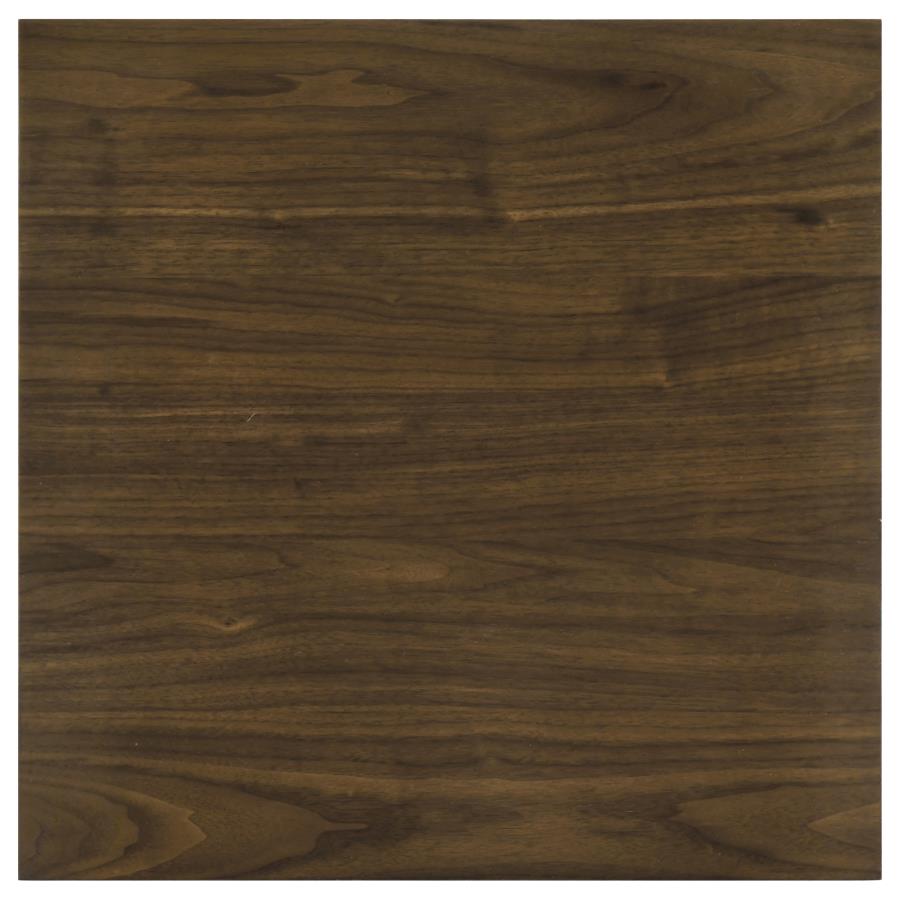 Decker Square Occasional Side End Table Walnut