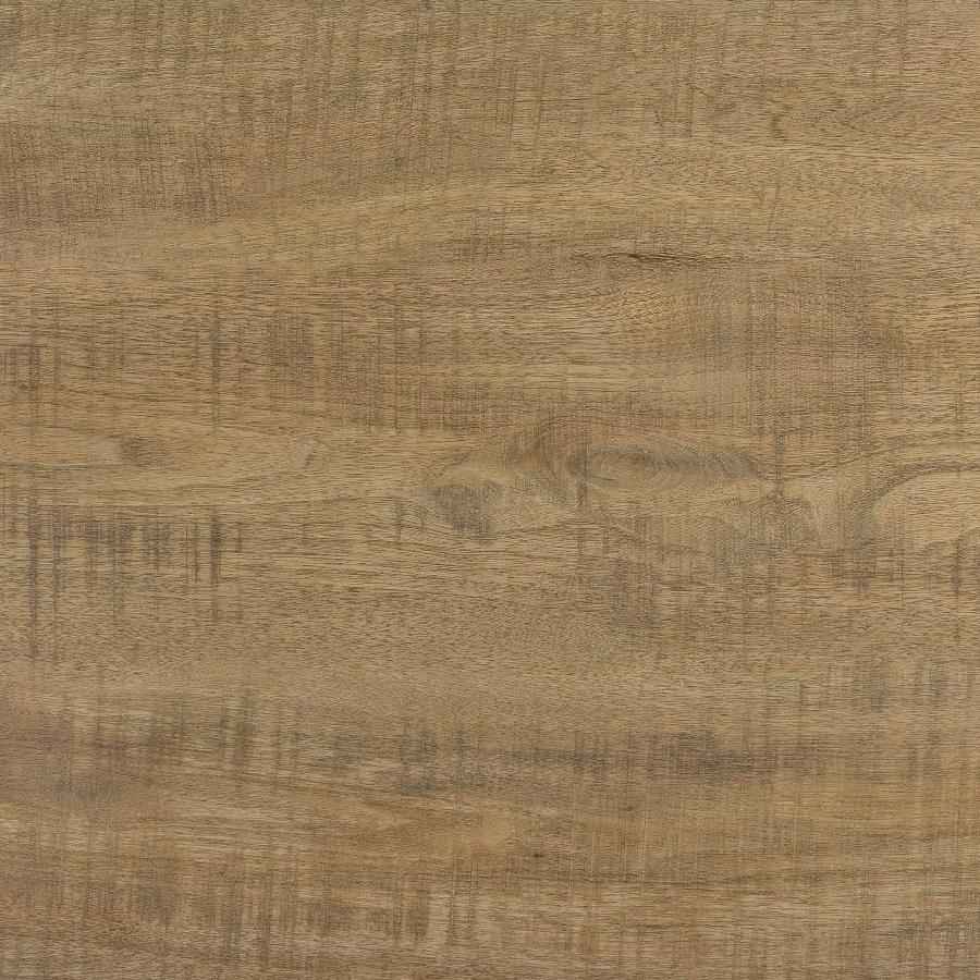 Dawn Square Engineered Wood End Table Mango Brown