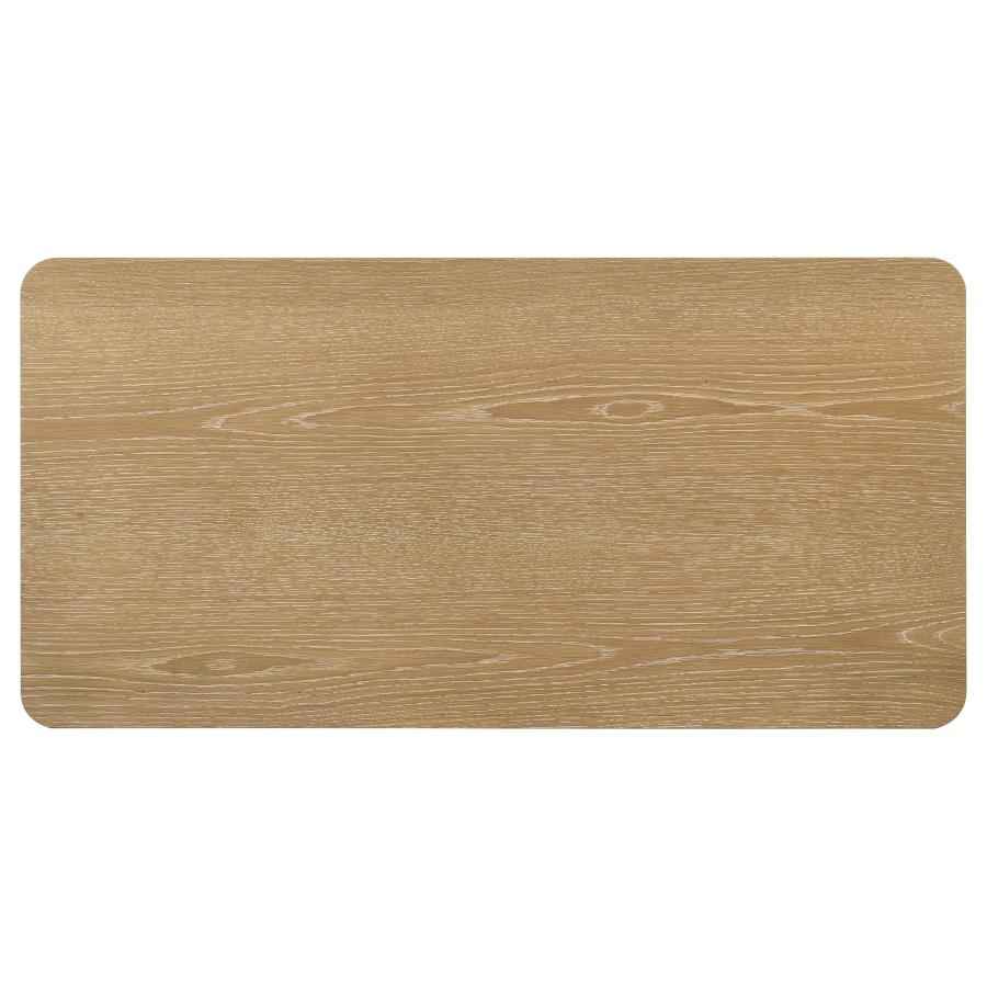 Castlewood Engineered Wood Cocktail Coffee Table Light Oak